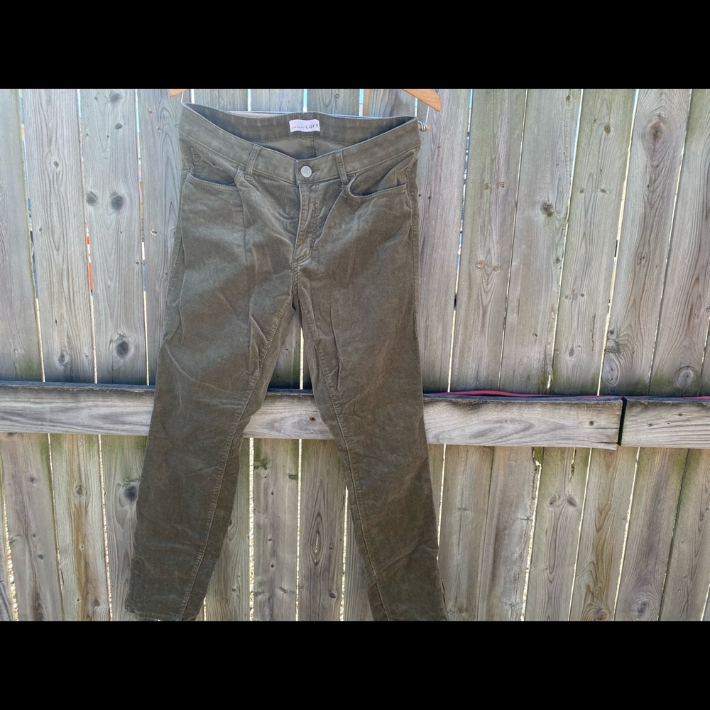 Loft Skinny Corduroy Pant
